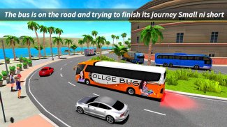 College Bus Simulator Dropping Game screenshot 1