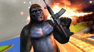 Angry Apes Attack Chiến tranh tồn tại screenshot 4