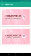 Haemophilia Pal screenshot 1