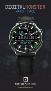 Digital Monster Watch Face screenshot 1