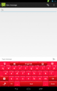 Red Kunststoff-Tastatur screenshot 8