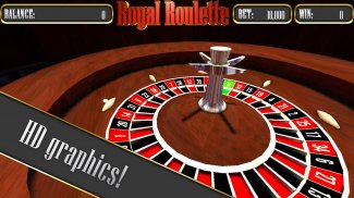 Royal Casino Roulette 3D screenshot 2