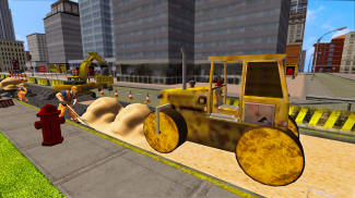 New York City Road Construction: construction game screenshot 1