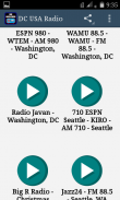 DC USA FM Radio screenshot 1