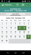Kalender Hijriah - Islam screenshot 4