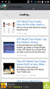 Tennis News & mags. RSS reader screenshot 2