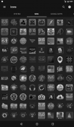 Black,Silver/Grey IconPack v2 screenshot 20