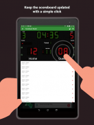 Scoreboard Basket screenshot 1