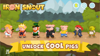 Iron Snout - Кунг-фу свинья игра! screenshot 1