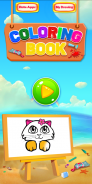 Kitty Coloring Book & Drawing Game screenshot 2