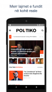 Politiko.al screenshot 2