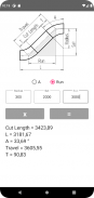 Offset Pipe calculator screenshot 4