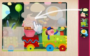 Puzzle for kids - learn food screenshot 3