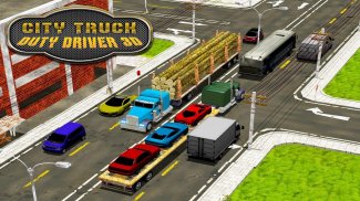 City Truck Duty Driver 3D screenshot 11