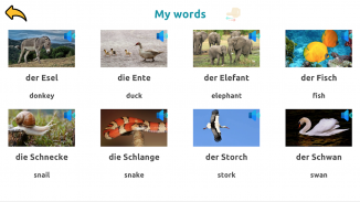 Learn Animals in German screenshot 4