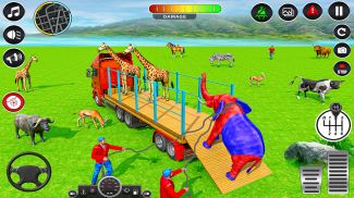 Animal Transports Truck Games screenshot 10