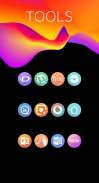 Linox Round - Icon Pack screenshot 4