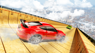 Mega Ramps Stunt Ultimate impossible Car Race GT screenshot 2