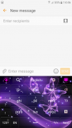 Ungu Kupu-kupu Keyboard screenshot 5