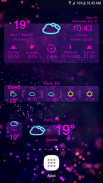 Weather Widget Neon screenshot 2