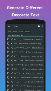 Text Converter Encoder Decoder Stylish Text - Pro screenshot 0