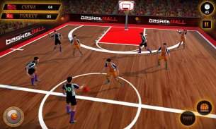 कट्टर स्टार बास्केटबॉल उन्माद: रियल डंक मास्टर screenshot 2