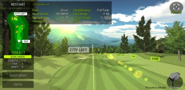 SLX GOLF Mini Simulator screenshot 1