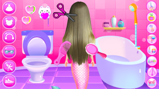 Princess Mermaid At Hair Salon screenshot 6
