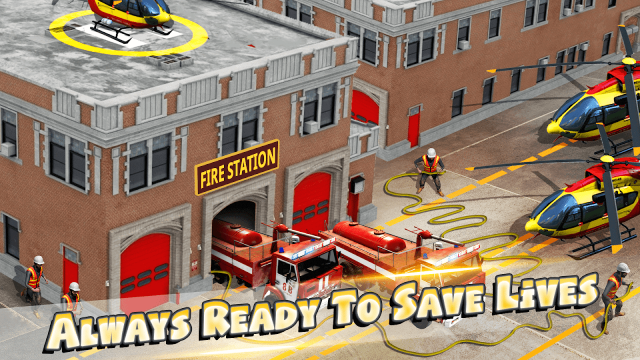 Emergency Fire Fighter Rescue Simulator 1 6 Download Android Apk Aptoide - fire fighter simulator roblox