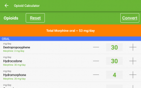 Opioid Calculator screenshot 0