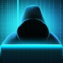 Cyber Hacker Bot Hacking Game Icon