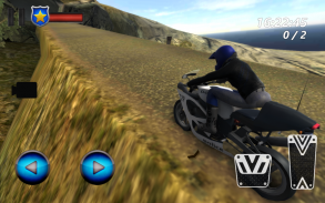 Police Moto Racing: Up Hill 3D screenshot 4