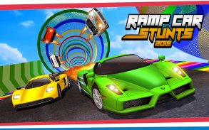 Mega Ramp Impossible GT Racing Car Stunts Games screenshot 1