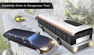 Uphill Limo Driver Snow Mountain Climb screenshot 12