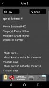 Hindi Ghazals & Qawwali Songs With Lyrics screenshot 5