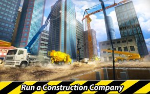 Bauunternehmen Simulator - ein Geschäft aufbauen! screenshot 0