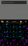 لون لوحة المفاتيح التطبيقات screenshot 7