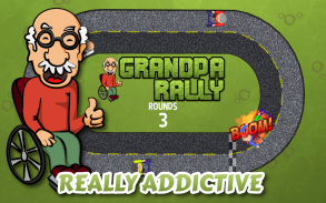 Grandpa Rally - Insanity Crash screenshot 4