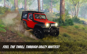 4x4 Jeep Simulator Offroad Cruiser Extreme Driving screenshot 1