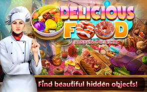 Hidden Objects Delicious Food screenshot 0