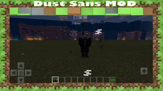 Dust Sans Undertale Mod for Minecraft screenshot 4