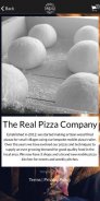 The Real Pizza Company screenshot 1