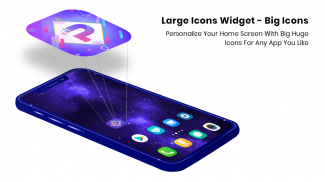 Large Icons Widget - Big Icons screenshot 0