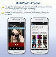 Multi Photos Contact HD screenshot 0