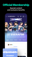 Weverse screenshot 1