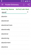 Offline Pocket English Dictionary screenshot 0