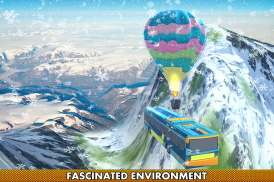 Aventura de ônibus de balão de ar voador screenshot 11