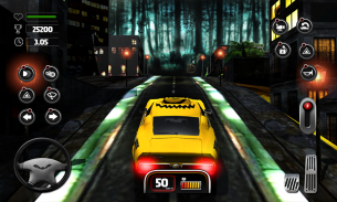 Halloween Night Taxi Driver 3D screenshot 2