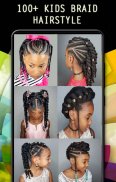 Braided Hairstyle 4 Kids 2022 screenshot 3