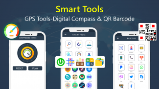 Smart Tools : GPS Tools , Compass QR code Scanner screenshot 6